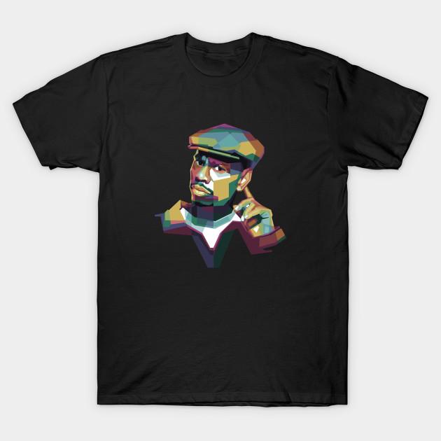 

Men Black Print T-shirt Chappelle No-Cut Transfer Paper Print Cotton Tshirt S чорний