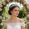 Portable Pageant Queen Crystals Tiaras Elegant Headband Crowns Hair Accessory for Women in Costume Performances