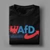 Alternative Afd GerUnisexy T-Shirt Strand Reines Baumwoll-T-Shirts Für Unisex Lässiges T-Shirt Kurzarm Vintage Oberteil Tees