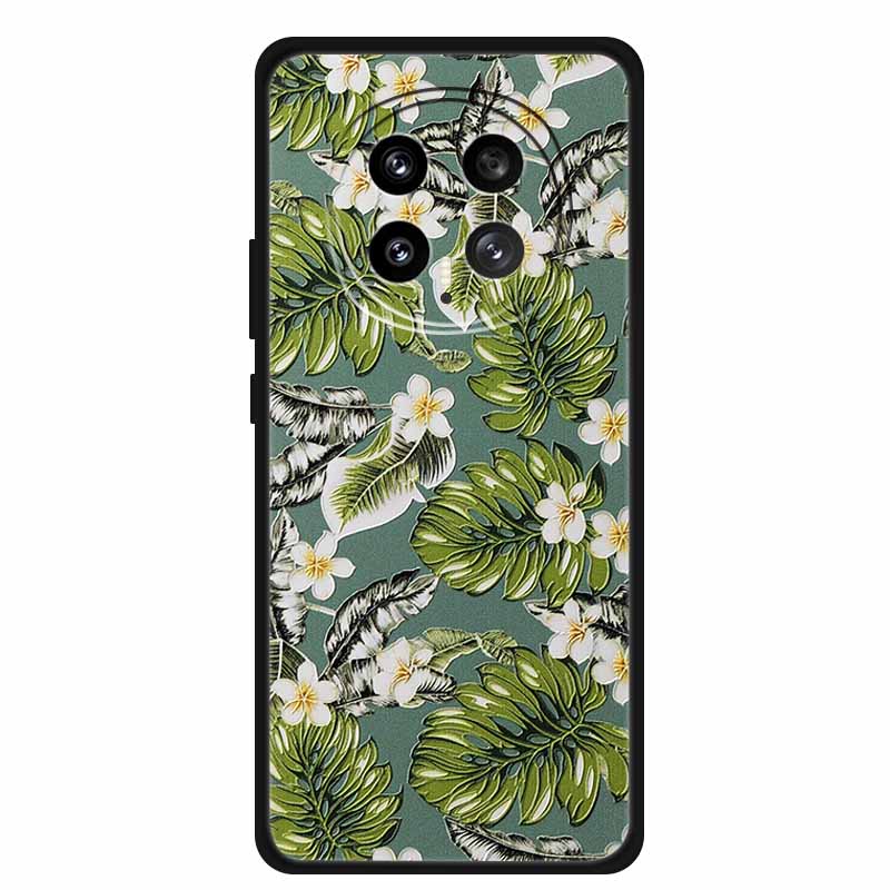3D Emboss Case For Honor Magic 8 5G Phone Case 8 Pro Flowers Silicone Soft Coque Funda For Honor Magic8 Pro Back Cover Case Bag