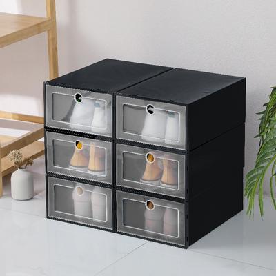 Thickened Shoes Box Dust-proof Moisture-proof Home Shoe Storage Case Fold Shoes Case Stackable Shoe Organizer