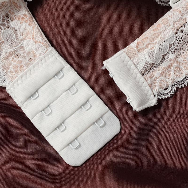 Dámská sexy krajková podprsenka s kosticemi pro každodenní podporu, push-up podprsenky, spodní prádlo