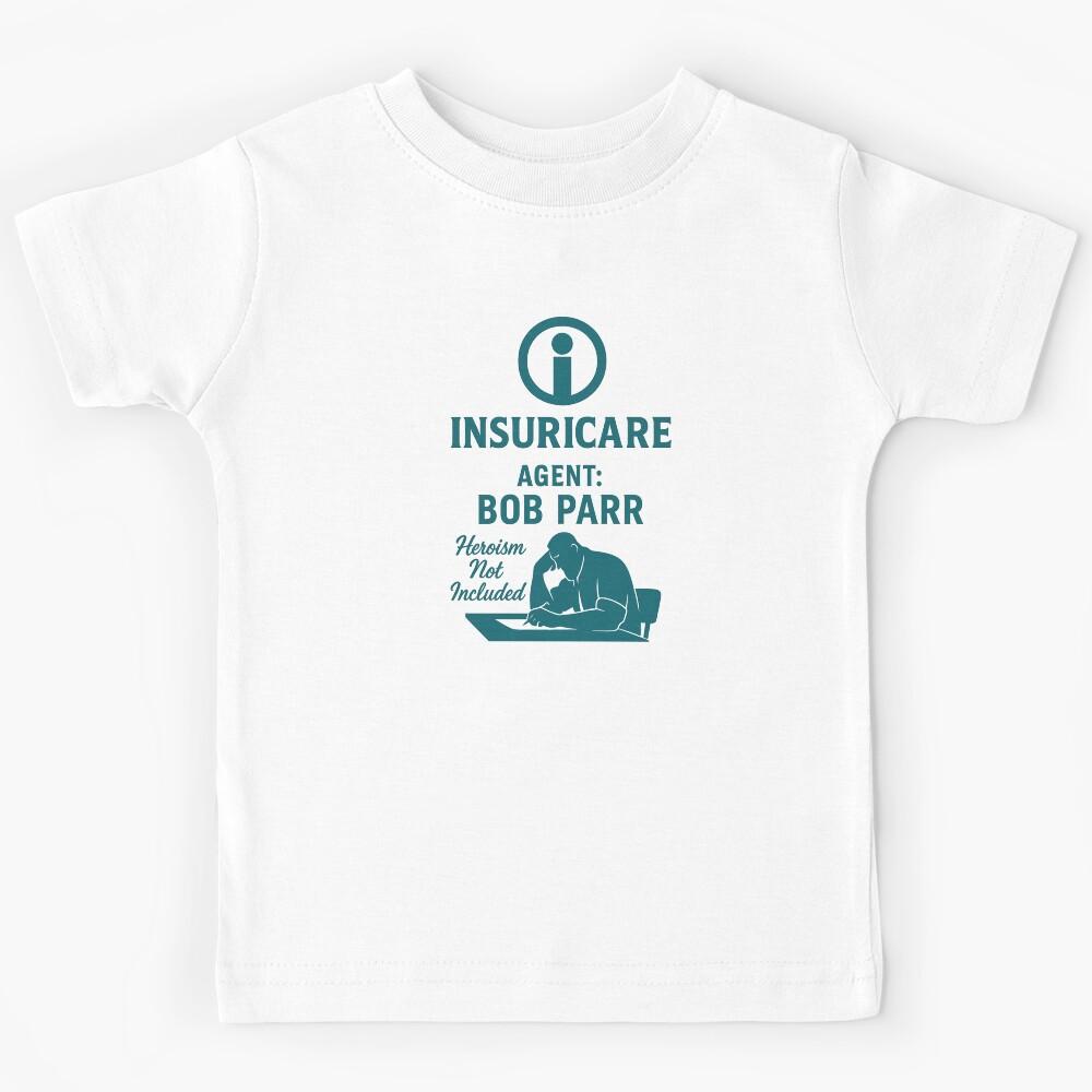 Insuricare – Agent Bob Parr | The Incredibles Parody Shirt Kids T-Shirt 130