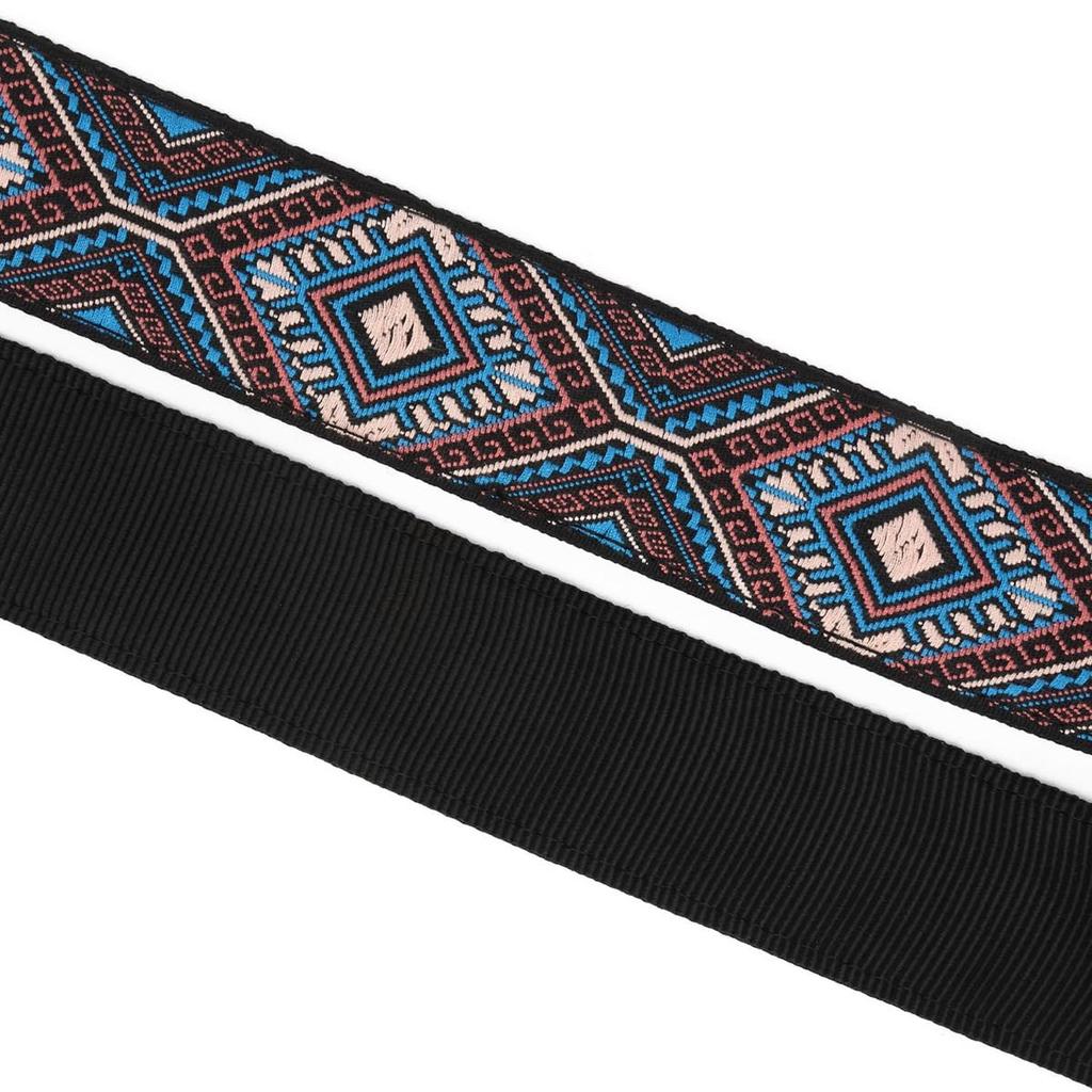 Kikutani KSTR-301 Guitar/Bass Strap, 50mm Wide, 950-1,620mm