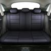 Lux Artificial PU Leather Car Seat Cover Universal Size Full Set Airbag Compatible Fit Most Cars