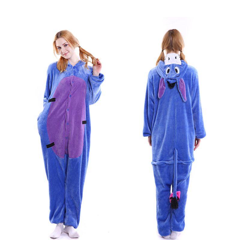 Unicorn One Piece Kigurumi Pajamas Animal Cosplay Unisex Onsie Sleepwear