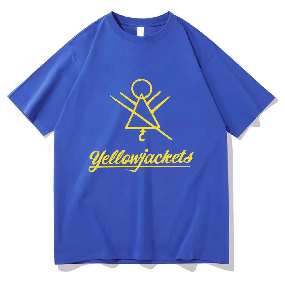 WHS Yellowjackets 2D TShirts Yellowjackets Season 3 Funny Men_Women Clothing Aesthetic Tops Unisex Clothes Cotton Graphic