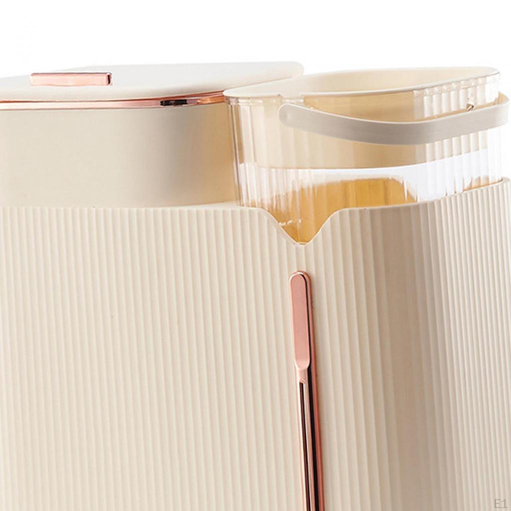 Kitchen Trash Can Office Tea with Spring Lid Classified Garbage