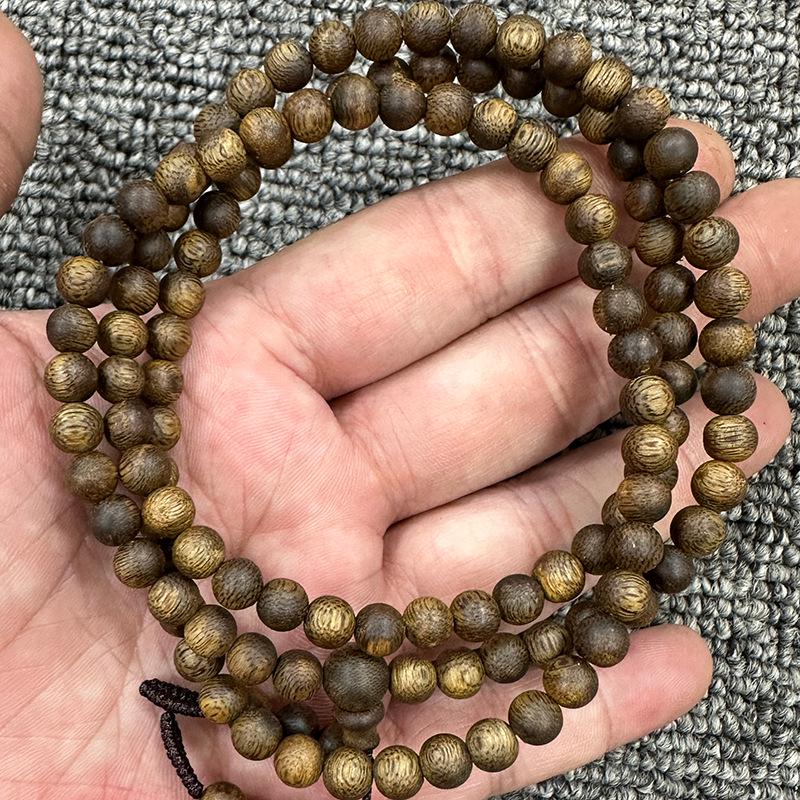 Yingge Grünes Qinan-Adlerholz-Armband – Natur, unbehandelt und ungeölt, verschiedene Ausführungen