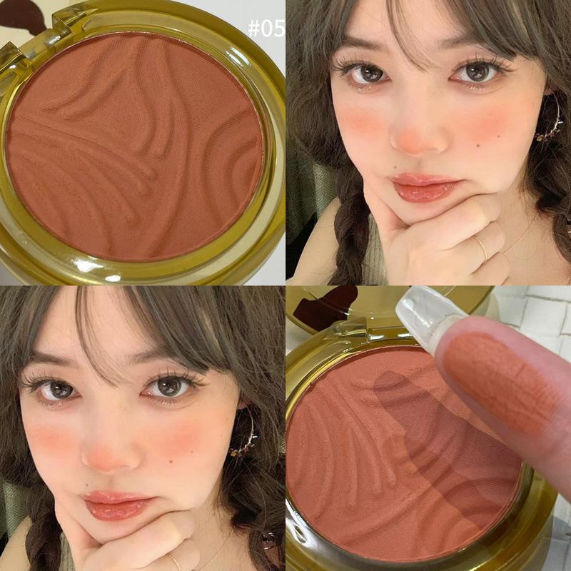 

Румяна для контуринга HelloStyle Amber: Пудра Nude All-in-One для натурального, нежного, трехмерного макияжа.