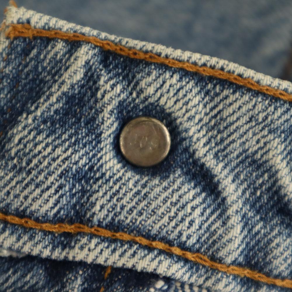 Levi's 90s Made In Japan Old Silver Tab Denim Pants W31 Wash Blue Jeans Men's Used