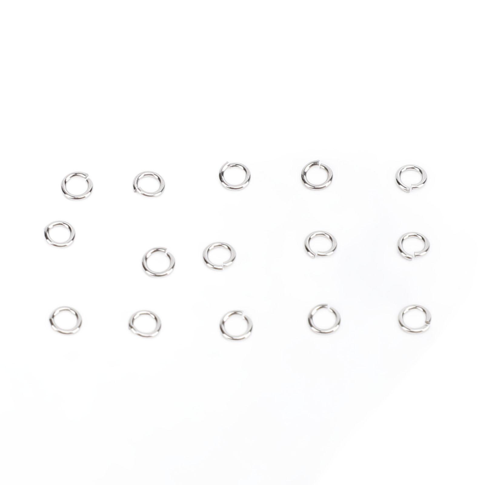 

300 шт. 1,4 мм Прокладки для винтов очков Сплав Высокая твердость Винты для оправ очков Шайбы для