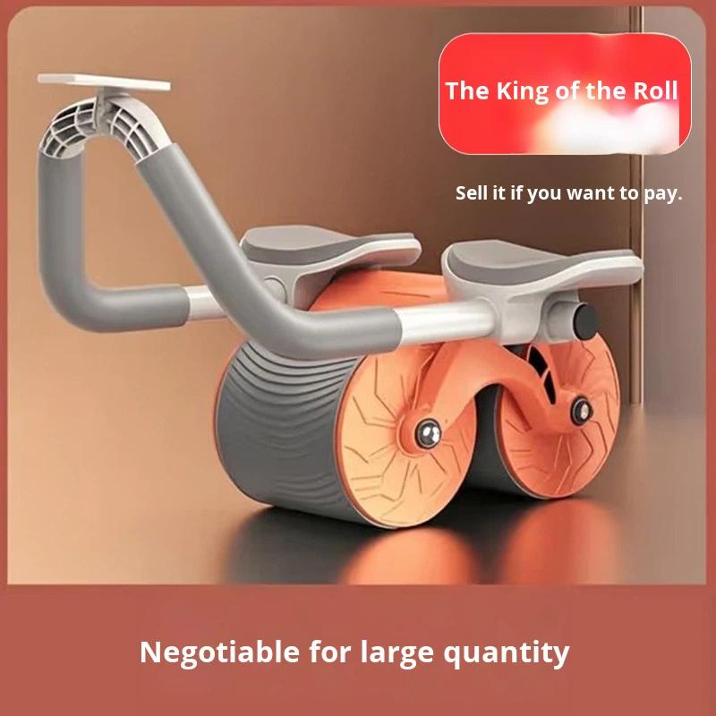 Elbow Support Plank Ab Wheel Automatic Rebound Abdominal Muscle Wheel Fat Burning Belly Slimming Tool Home Fitness Equipment