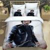 3D Print John Wick Duvet Cover Bed Set Movie John Wick printed Bedding Sets Quilt Cover Pillowcase Comforter king Queen Size