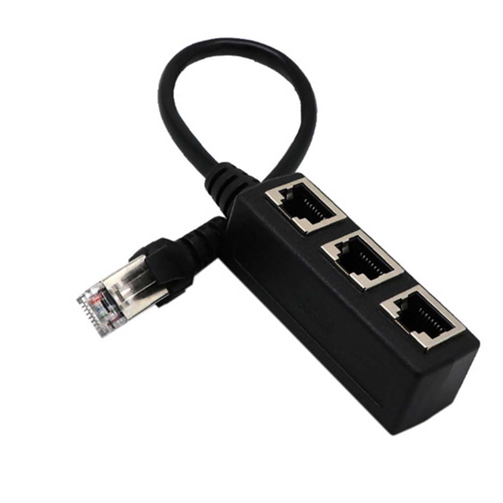 To Female Connector Extension Adapter Splitter Port Network Splitter Rj45 Adapter Ethernet Adapter