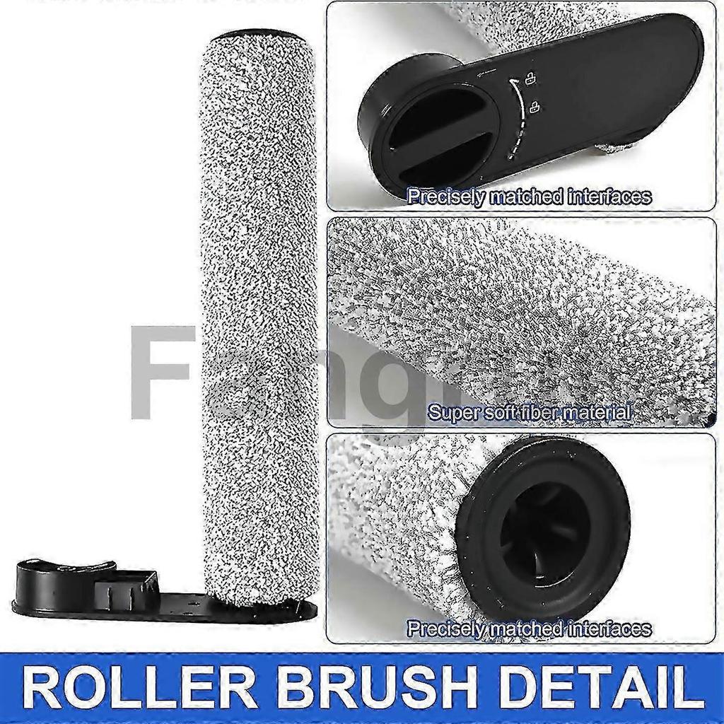 2025 For 1 Set Sponge Brush Roll Set for Eureka New430 for Jonr Ed12 Brush