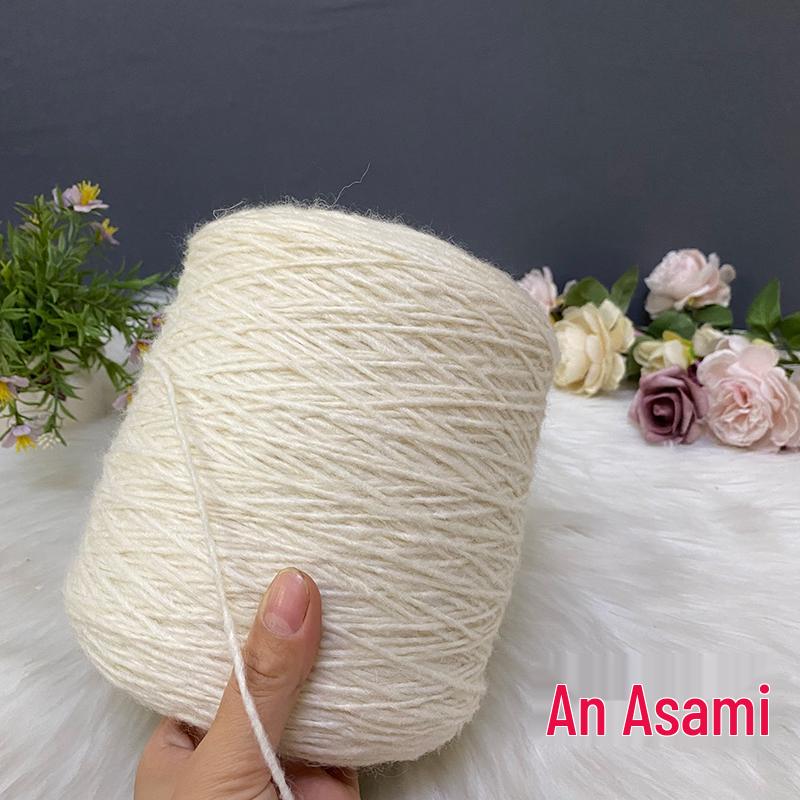Imported Alpaca Wool Yarn - Thick, Soft, Skin-Friendly for Hand-Knitted Autumn/Winter Scarves, Hats & Coats