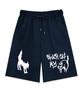 RANDOMOFF My Black Cat Knee-Length Shorts [4 Colors]