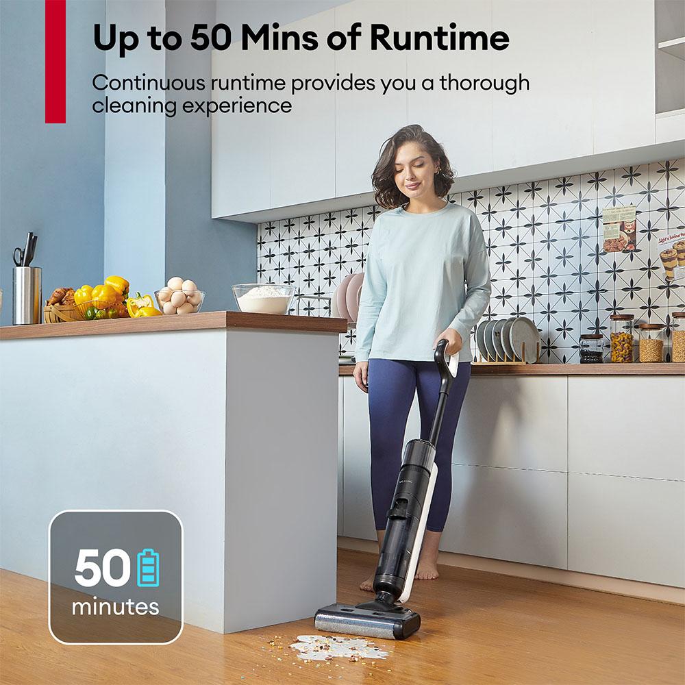 Ultenic AC1 Elite Cordless Vacuum And Mop with Self-Cleaning, Up to 50min Runtime, Smart Dirt Detection, 3 Cleaning Mode