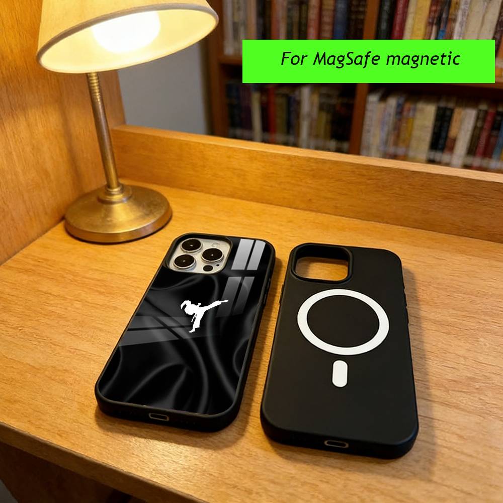H-Handsome Taekwondo Sports Phone Case For iPhone17,16,15,14,13,12,11 Plus,Pro Magnetic For Magsafe Wireless Charging