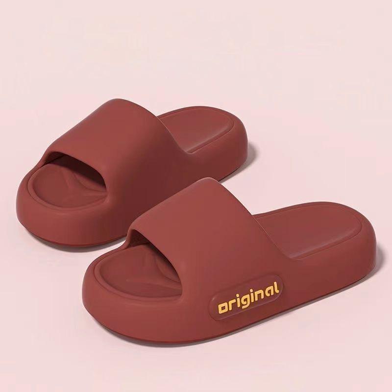 Unisex EVA Slip-Resistant Indoor/Outdoor Slippers - Thick Sole, Quiet, Shower-Ready Sandals