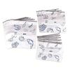 ZISIZ Zipper Seal Food Storage Bags
