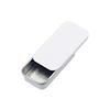 1PCS Small Empty Metal Tin Silver Black Rectangular Flip Storage Box Case Organizer for Money Coin Candy Key Container Jar Cans