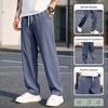 Men's Slim Fit Length Casual Pants with Pockets Color for Everyday Wear