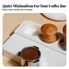 Espresso Tamper Holder with Side Cutout Compact Portafilter Stand
