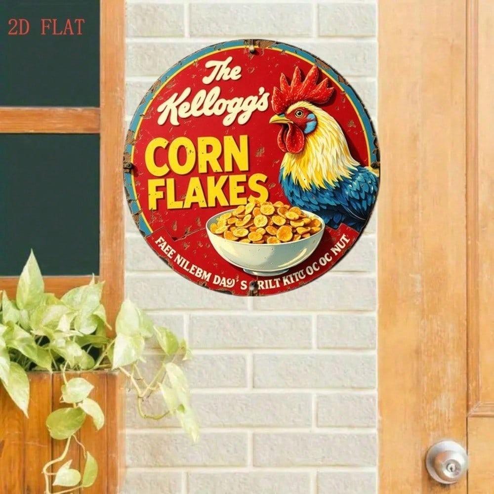 Retro Metal Tin Sign 8x8 Inch Vintage Wall Decor Bar Pub Cafe Man Cave Art Poster Farmhouse Kitchen Decoration