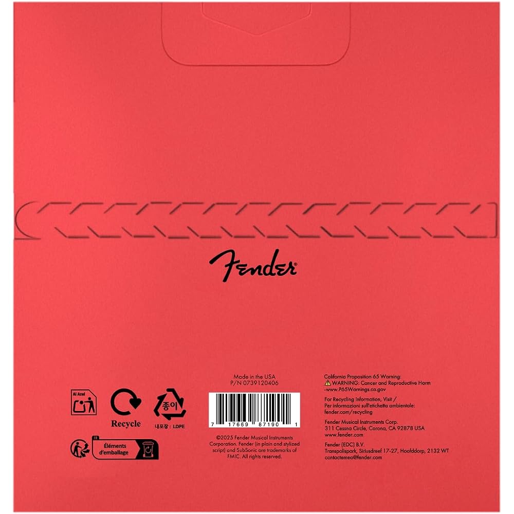 Fender Fender Electric Bass Strings SubSonic™ 9120M Bass Strings, Nylon Tapewound, Longe Scale, G...