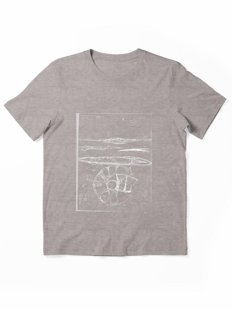 Thought on Electromagnetic Induction and Flight (black ) Essential Unisex T-Shirt