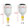 Hanging Design Sauce Squeezer Plastic Sauce Dispenser Enduring Salad Dressing Bottle  For Hamburger