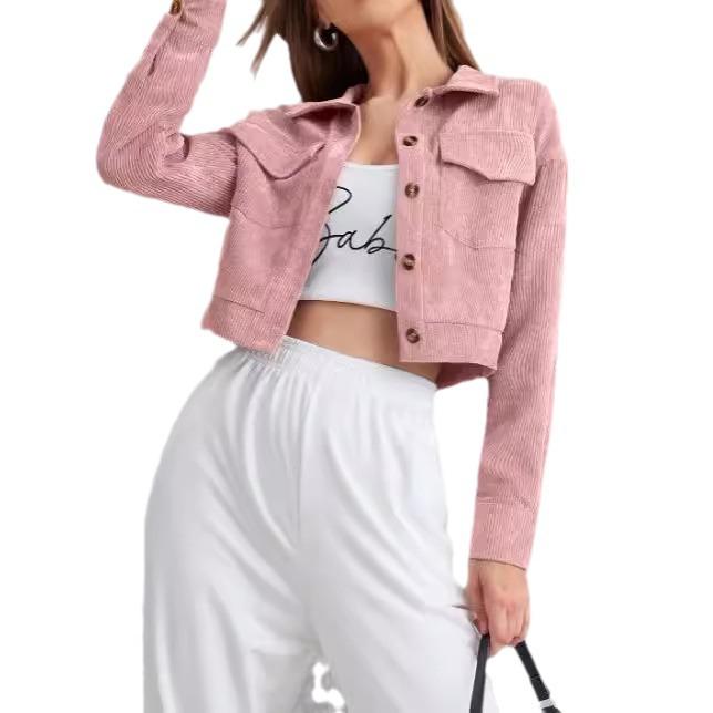 2024 Women's Casual Trendy Autumn/Winter Retro Fashion Cardigan Coat