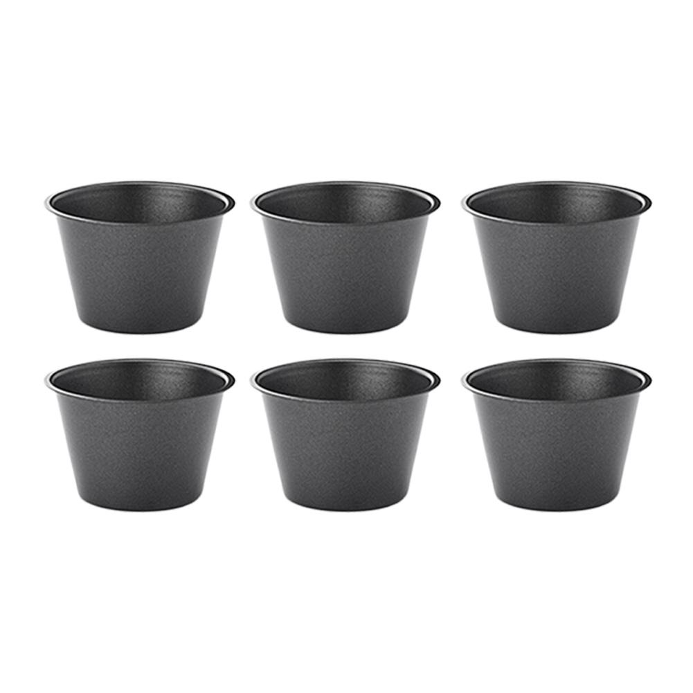 Für Heißluftfritteusen Backförmchen Muffinform Backanlässe 100ml Kompakte Cupcake-Formen Kompaktes Design Effiziente Lagerung