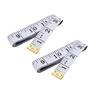 1/2Pcs 1.5M/60-inch Double-sided Tape Measure Mini Soft Measuring Tape Portable Tailor Sewing Cloth Weight Loss Body Measuring Tape Flexible