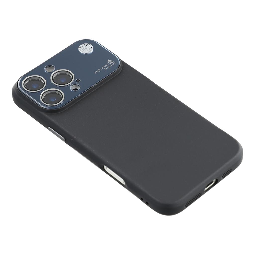 For iPhone 16 Pro Case Large Camera Window Liquid Silicone Aromatherapy Phone Cover