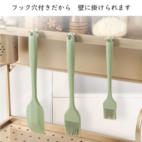 KASHIBAKER Large Heat-Resistant Silicone Spatula, One-Piece Molded Design with Scratch-Resistant and Flexible Cleaner, for Cooking and Baking, Dishwas