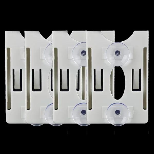 Car Card Sleeve Parking Ticket Suction Cup Clip Holder Auto Fastener Windscreen Park Card Organizer Stickers ID IC Clip Covers