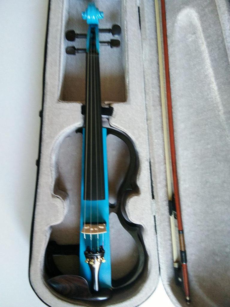 Two-Tone Handmade Electronic Violin for Beginners