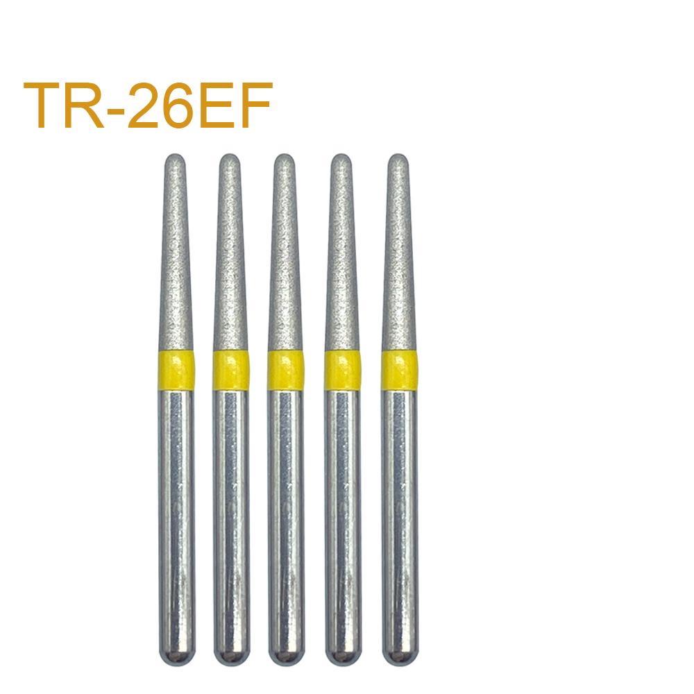 5Pcs/Pack, Jnsur Dental Diamond Burs Dental Drills For High Speed Handpiece Fg Dia 1.6Mm Dental Lab Technican Dentistry Material