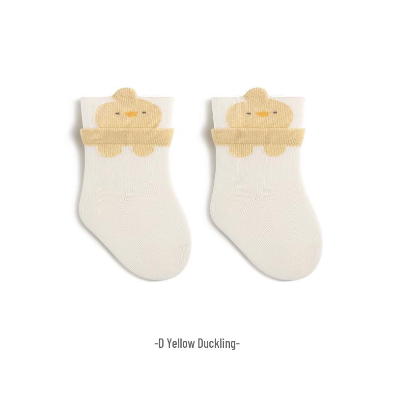 

Seamless Baby Socks - Class A Cotton for Newborns & Toddlers, Loose Double Ribbed Cuff, Boys & Girls Seasonal Wear Medium 1-3 Years
