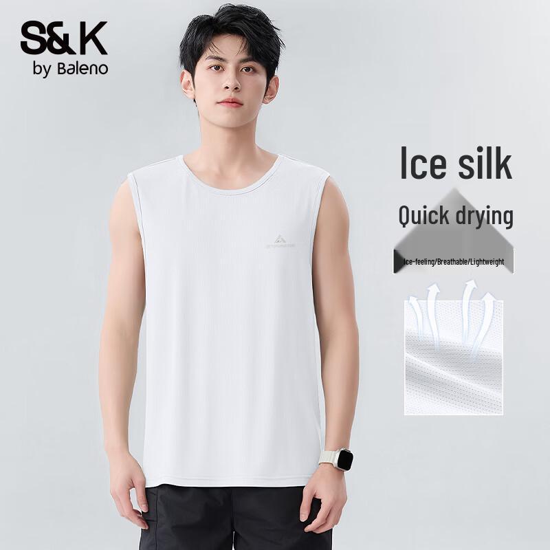 

Мужская безрукавка Baleno S&K из ледяного шелка M