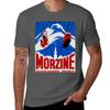 Morzine Frankreich Vintage Skiposter T-Shirt Weiches Lässiges Kurzarm Baumwoll-T-Shirt