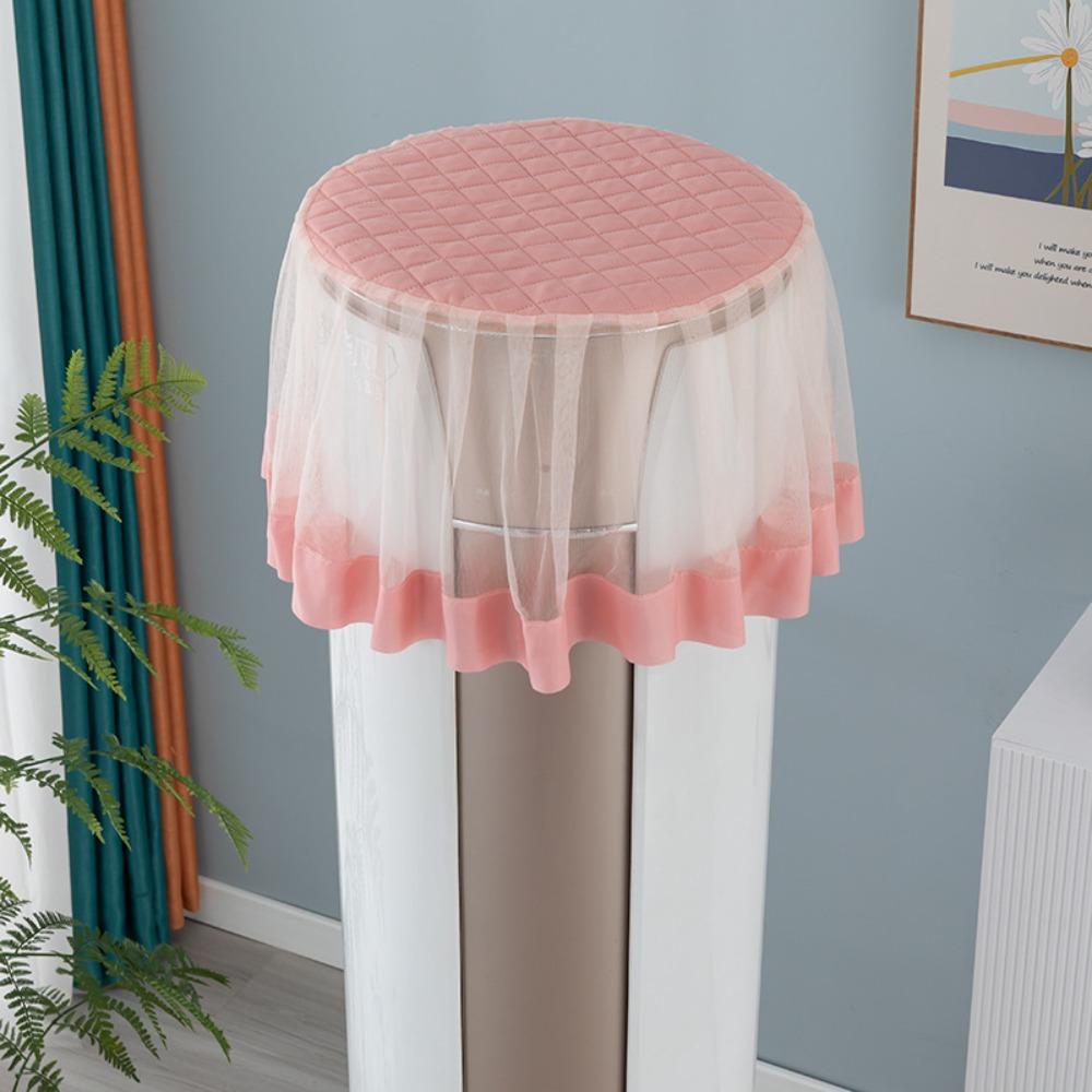 Lace+Polyester Air Conditioner Dust Cover Round Universal Anti-fouling Cover  Air Conditioner