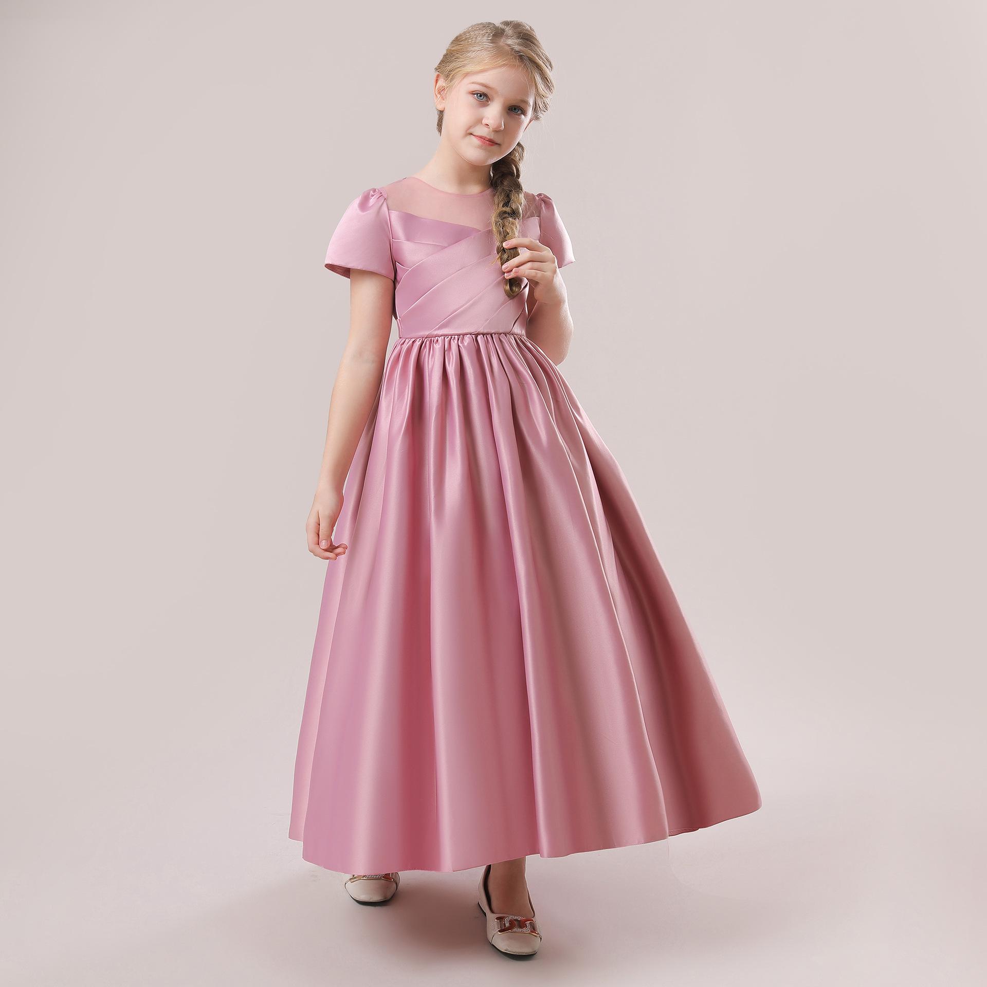 

Платье принцессы в европейском и американском стиле - элегантное платье для дня рождения и подиума для девочек 170 cm персиковый/розовый