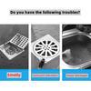 MAOYONG Tub Stopper Silicone Floor Drain Anti-Odor Mat, Silica Gel Drain Plugs, Anti-Odor Deodorizing Cover, Kitchen Seal, Sewer Deodorization