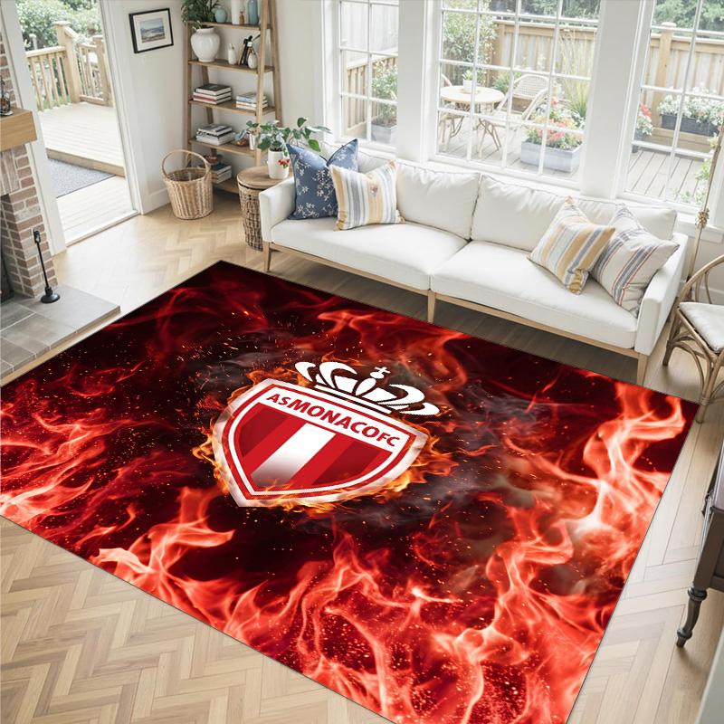 Monaco FC Design Crystal Velvet Carpet Cozy Non?Slip Printed Rug For Bedroom Living Room Entrance