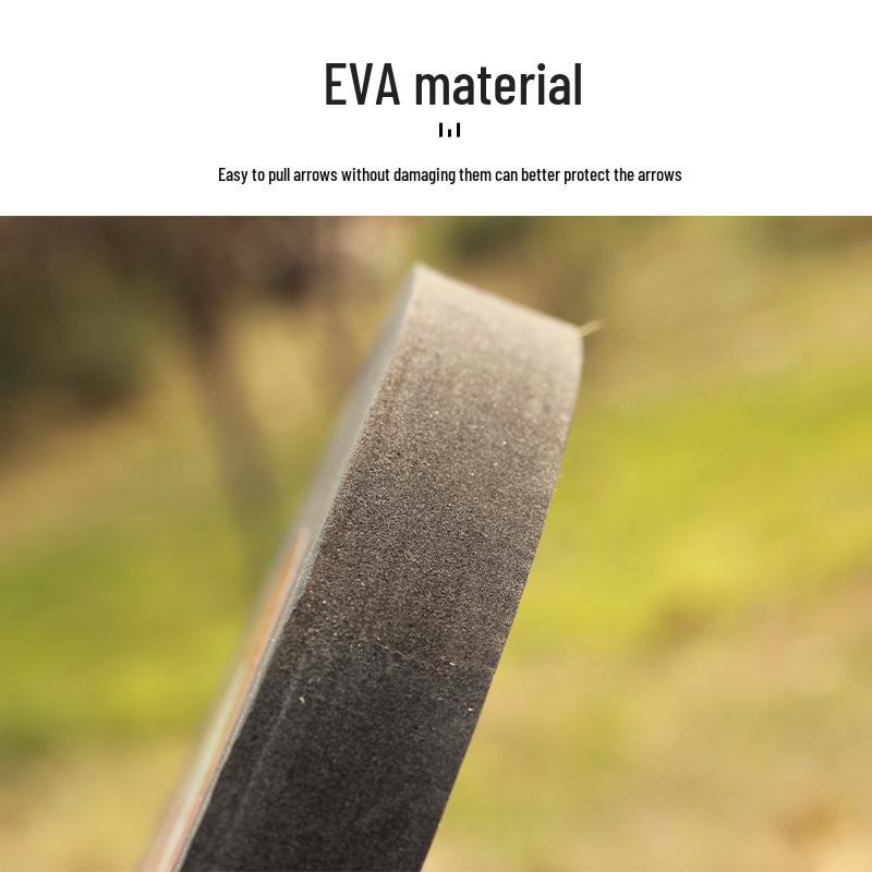 EVA Mobile Archery and Frisbee Target for Outdoor Beginner Games