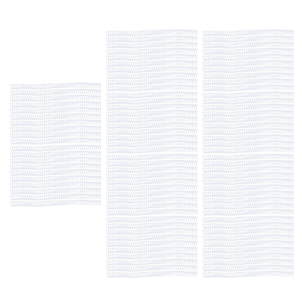 100Pcs Single   Wire Binding Spines 48 Teeth 4-1 Pitch 14.3mm 115 Sheet Capacity Spiral Binding Coil